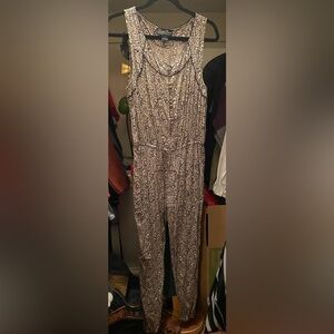 Lucky Brand Floral Print Jumpsuit